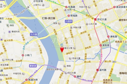 商圈区位图